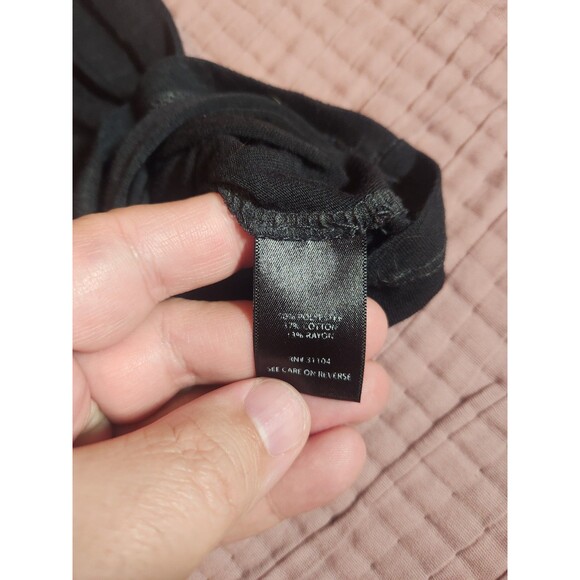 TORRID Beer Babes & Baseball Charcoal Grey Burnout Crisscross Tee Size 3x Top - Picture 4 of 6